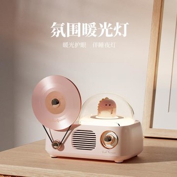 爆款唱片Y02復古黑膠無線藍牙音響手機電腦留聲機少女心藍牙音箱