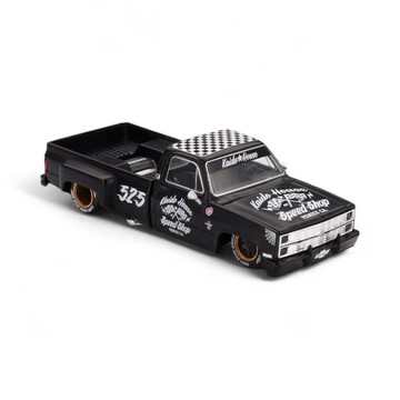 【東海模型】KaidoHouse x MINIGT 1/64 雪佛蘭 Chevrolet Silverado Dually Hot Rod V1 KHMG236