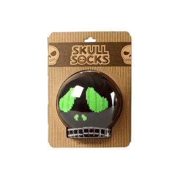 SKULL SOCKS 骷髏襪_黑哭哭臉