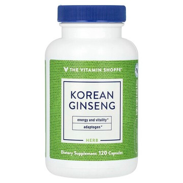 The Vitamin Shoppe, 高麗人參，648 毫克，120 粒膠囊