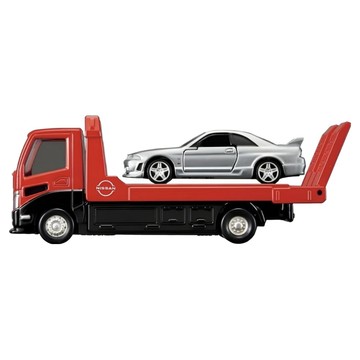 TOMICA PRM SKYLINE GT-R R33 載運車  紅色  1個  14 x 7 x 6.5cm