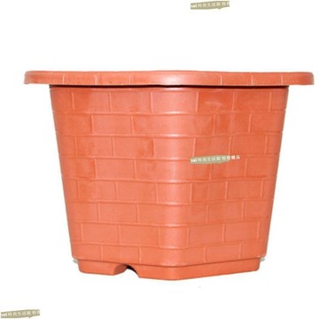 精選 可開發票 加厚塑料六角花盆三角梅專用花盆發財樹種植盆盆陽臺種花種菜花盆