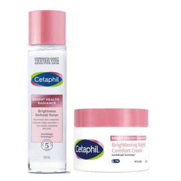 Cetaphil舒特膚 BHR淨白化妝水+BHR淨白安撫霜