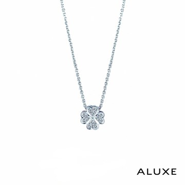 【ALUXE 亞立詩鑽石】The Clover系列 美鑽項鍊