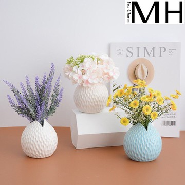 薰衣草菊花繡球仿真花套裝擺件假花客廳擺設盆栽餐桌花家居裝飾品