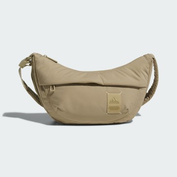 Adidas W Mh Pad Sh Bag JH3744 側背包 必備加墊單肩包 運動 休閒 輕量 工裝卡其