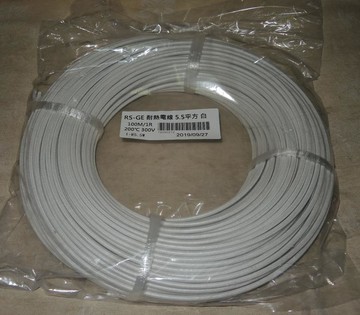 5.5平方 10AWG 玻璃絲編織耐熱線 耐溫線(1ps:5米)