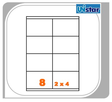 【量販10盒】裕德 電腦標籤 8格 US4426 三用標籤 列印標籤【領券滿額再折千12/31止】
