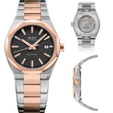MIDO 美度錶 Multifort 8 One Crown 機械腕錶-40mm 雙色 M0555072205100