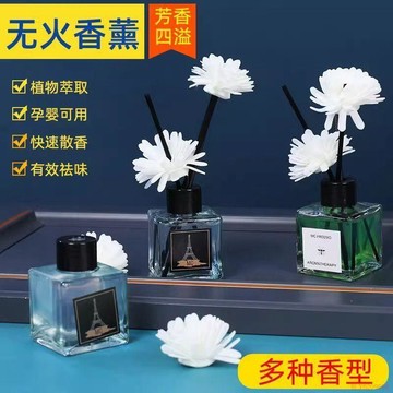 精選好物🌈梔子花香室內香薰房間持久留香衛生間廁所除臭衣櫃車用空氣清新劑