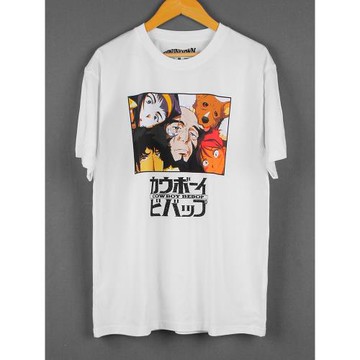 星際牛仔Cowboy Bebop斯派克短袖純棉寬松動漫上衣美式休閑T恤