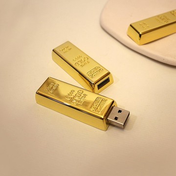 【蒔設計-客製化】財源廣進金塊隨身碟 USB 經典款