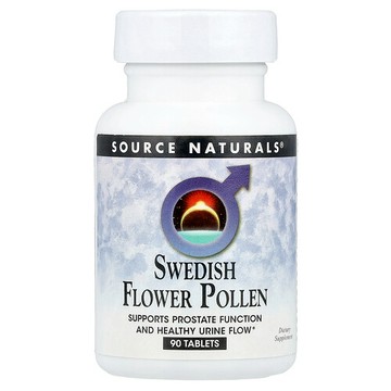 Source Naturals, 瑞典花粉片（90片）