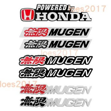 鋁合金 無限 Honda 本田 字標 貼標 尾標 CIVIC 喜美 後標 FIT CRV 車貼 HRV MUGEN 貼紙