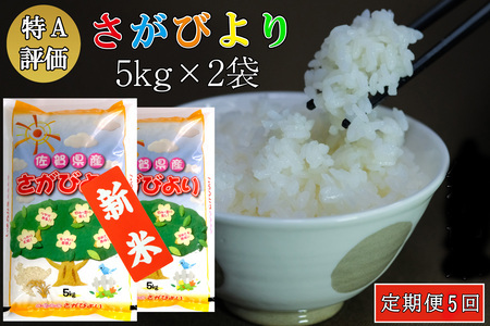 新米 令和5年産 さがびより 10kg (5kg×2袋) G2-F018323