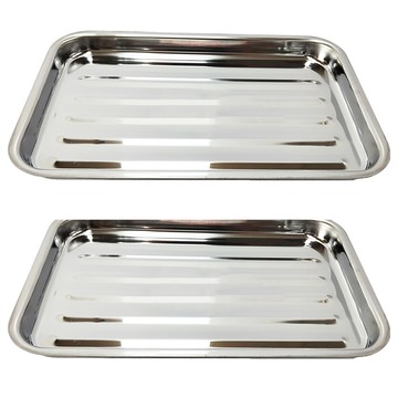 RED HORSE 紅馬 波浪型烤盤  2個  25cm