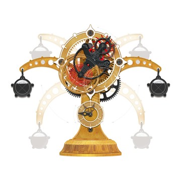 賽先生科學工廠｜收藏達文西 - 擒縱式陀飛輪鐘