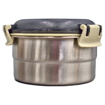 扣啦 304密封保鮮盒 圓形 380ml  1個