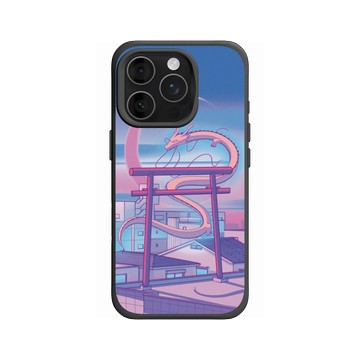 iPhone 16 Pro SolidX 黑 - Denise Rashidi (Surudenise) - Pastel Dragon 粉彩世界の龍