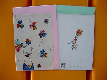 【卡片】植物女孩系列の幸運心