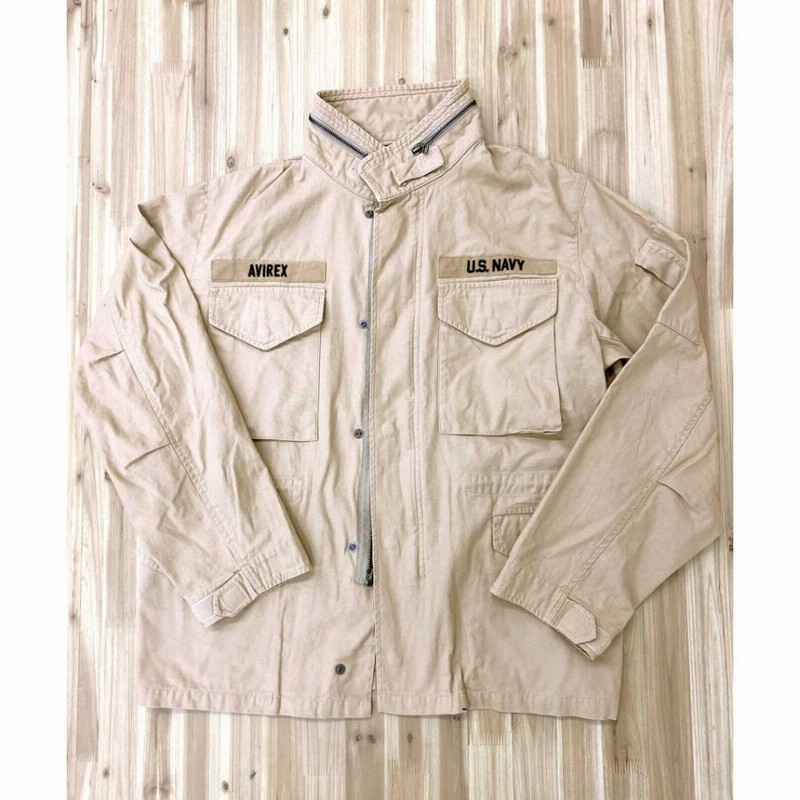 AVIREX ミリタリージャケット モッズコート USN UTILITY JACKET