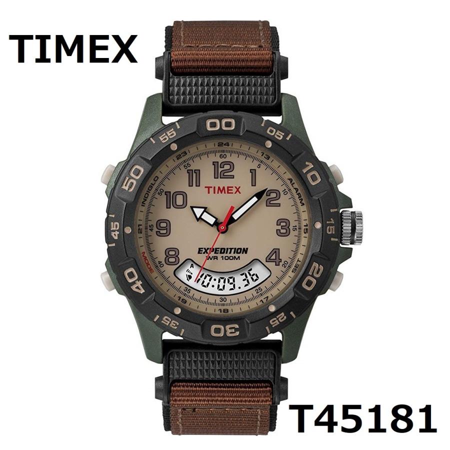 TIMEX タイメックス 海外発売モデル T45181 エクスペディション コンボ 