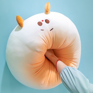 特價💡創意軟萌可愛饅頭公仔家居裝飾兒童睡覺抱枕大號玩偶女生節日禮物毛絨公仔玩偶 衕學送禮物 毛絨玩具 玩偶公仔 MEPU