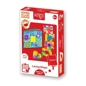香港 Learning Kitds - 操作系列-形狀穿繩認知遊戲