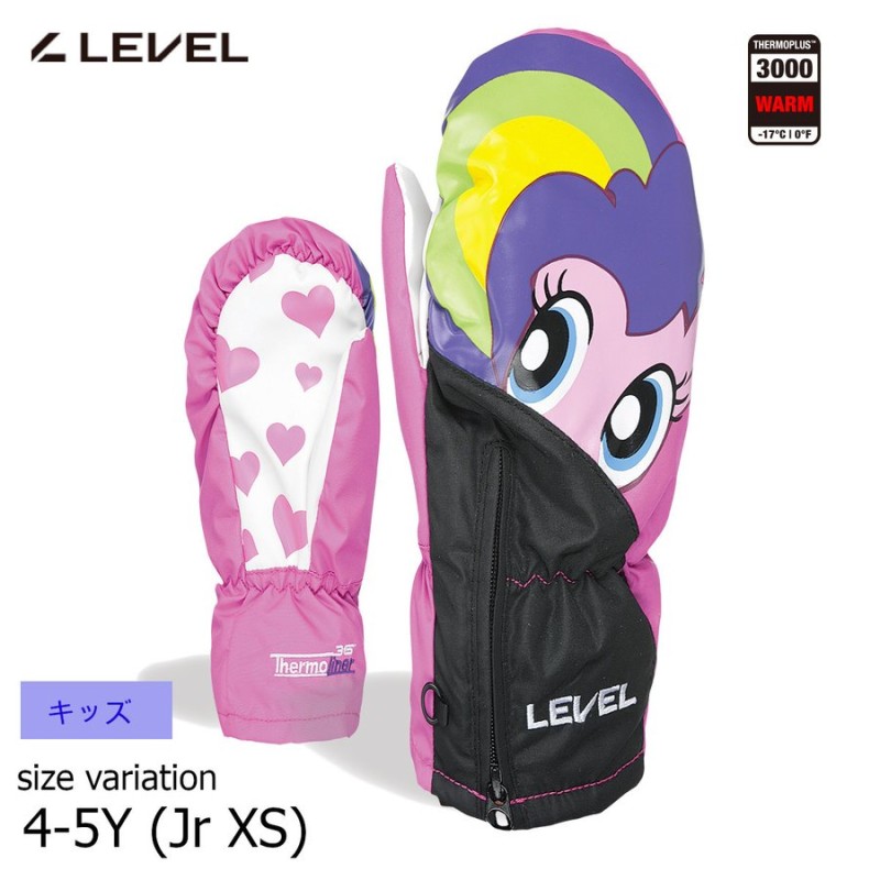 Level Lucky Mitt Pk Rainbow Glove レベル グローブ スノーボード スノボー 手袋 防寒 キッズ 子供 通販 Lineポイント最大0 5 Get Lineショッピング