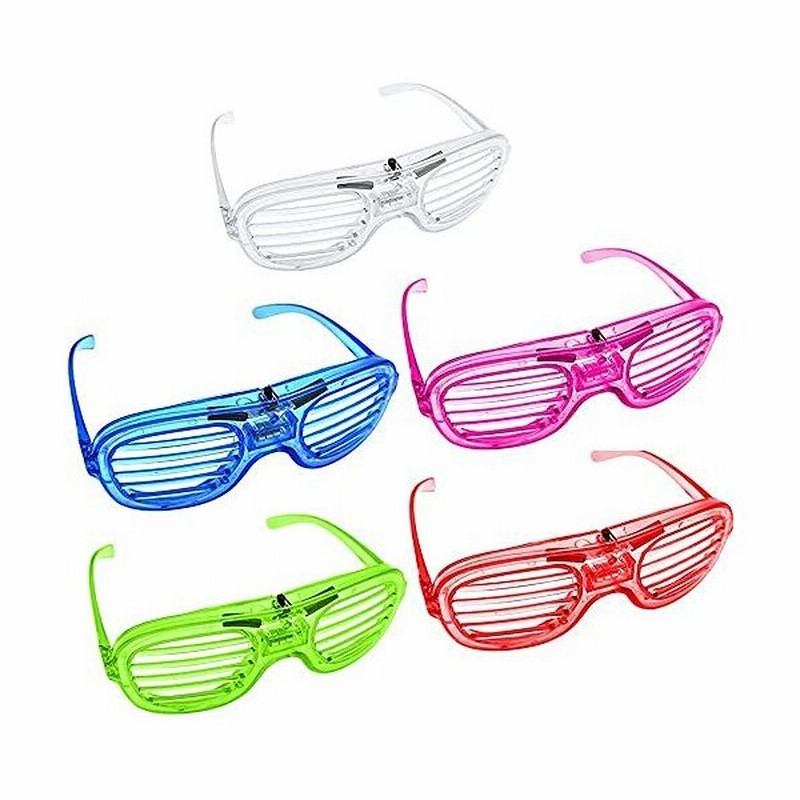 Ziyue 光るサングラス 光るメガネ 5個セット 光る眼鏡 誕生日 パーティー カラオケやパーテ Led おもしろサングラス 撮影用小道具 仮装 通販 Lineポイント最大0 5 Get Lineショッピング