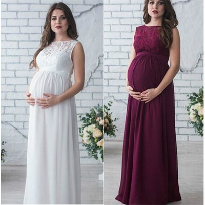 マタニティドレス マタニティフォト 妊婦 写真撮影 ロング 妊婦ドレス 5サイズ