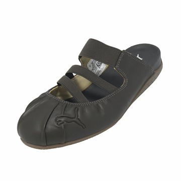 Puma 穆勒鞋 Speedcat Mule Wns 女鞋 棕 皮革 懶人鞋  409618-04
