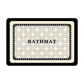 AFAMIC 艾法 橡膠珪藻土防滑軟地墊  60 x 40cm  65 北歐風  1個