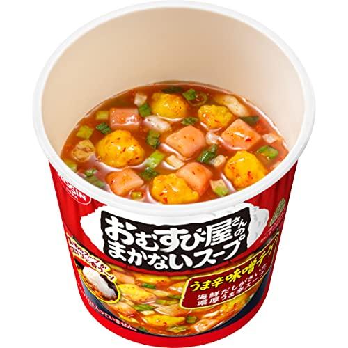 日清食品 おむすび屋さんのまかないスープ うま辛味噌チゲ 13g ×6個