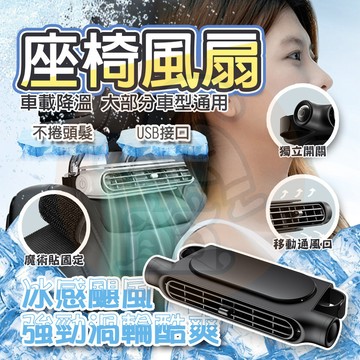 台灣出貨 車載座椅風扇 車用風扇 汽車風扇 USB車載風扇 汽車座椅風扇 椅背風扇 大風力風扇 後座風扇 車用雙頭風扇
