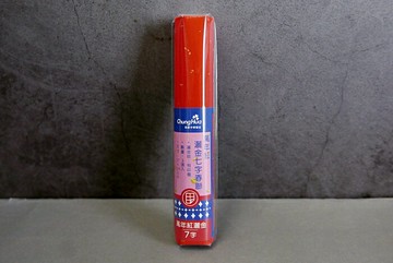 7117 - 【我愛中華筆莊】萬年紅灑金七字春聯 (3張入) 17x104cm - 台灣品牌 P-020-3G