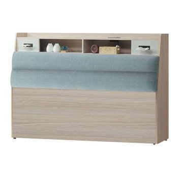 文創集 范卡巴6尺雙人加大耐磨皮革床頭箱(不含床底＋不含床墊)-185x33x112cm免組