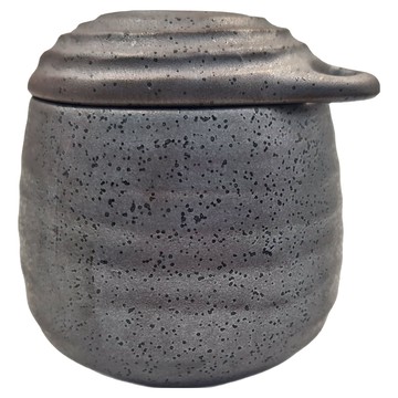 蓋盅 日本製  消光墨黑  1個