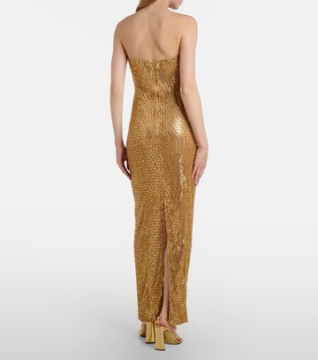 Rachel Gilbert Rosalie embellished bustier gown