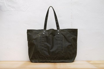 Mallory heave-duty oil canvas tote 大尺寸油蠟布托特袋