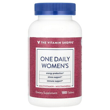 The Vitamin Shoppe, 女性每日一次多維生素和多礦物質，180 片