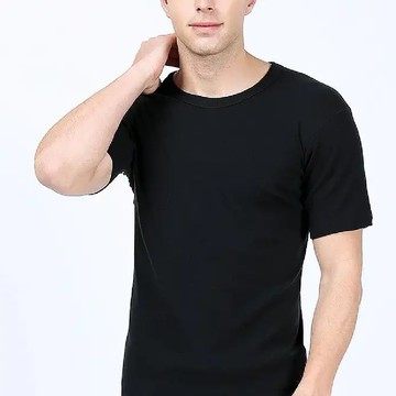 HENIS 舒適純棉短袖圓領內衣 4件組