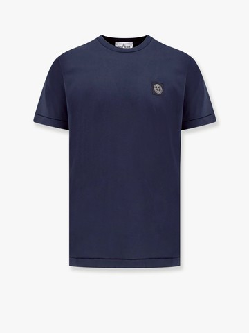 Cotton t-shirt with logo - STONE ISLAND - gender_Man
