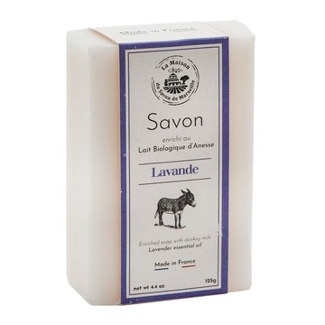 La Maison du Savon de Marseille 馬賽皂之家 極白潤膚驢奶皂 南法薰衣草  125g  1個
