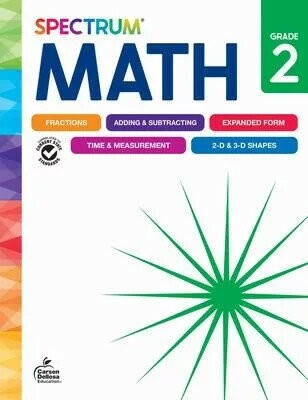 Spectrum Math Workbook, Grade 2 (1版) Spectrum 2024 Spectrum