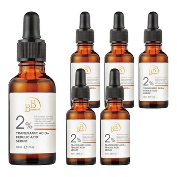 BB AMINO 科研 2%傳明酸 + 阿魏酸淨白精華  30ml  6瓶