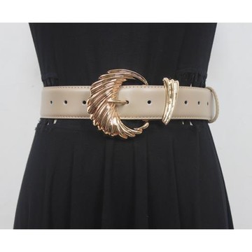 皮帶女士真皮百搭腰帶收腰裝飾配裙子西裝毛衣外套寬腰封外搭ins