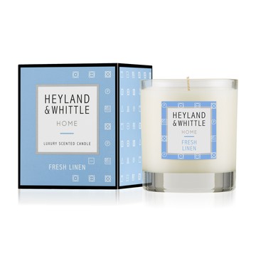 H&W英倫薇朵 HOME系列-清新亞麻香氛燭 230g