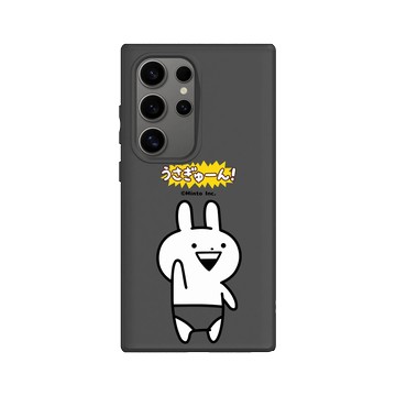 Galaxy S24 Ultra SolidSuit 黑 - Usagyuuun 小突兔 - 哈囉你好嗎
