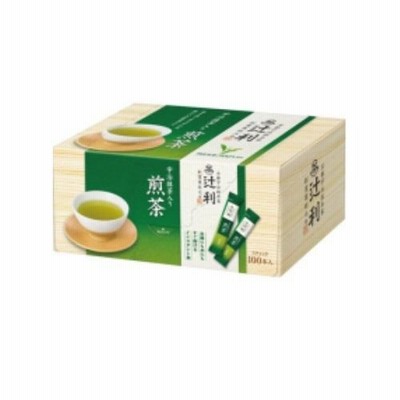 宇治抹茶入り煎茶 インスタント スティック 0.8g×1箱(100本入) 辻利